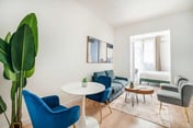 14-B Sleek Modern 1BR w outdoor space Union Square WD in Unit