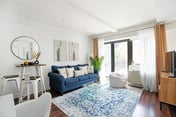 809-3A Newly Furnished 1BR Columbus Circle Elevator W/D