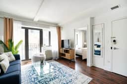 809-3A Newly Furnished 1BR Columbus Circle Elevator W/D - Image 2